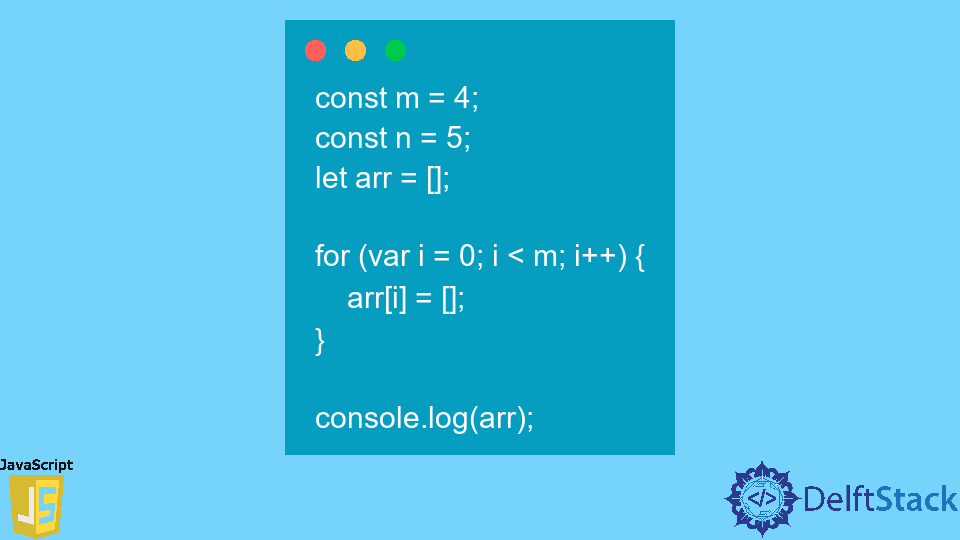 javascript-2d-array-delft-stack